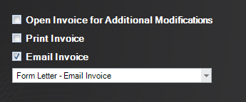 email invoice
